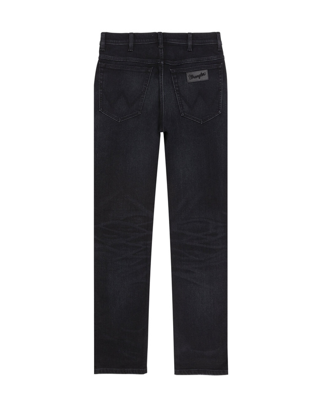 WRANGLER TEXAS SLIM MESKIE SPODNIE JEANSOWE JEANSY DŻINSY BLACK CROW W12SHP363 112141152