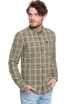LEE LEE BUTTON DOWN MĘSKA KOSZULA UTILITY GREEN L880DANG 112123043