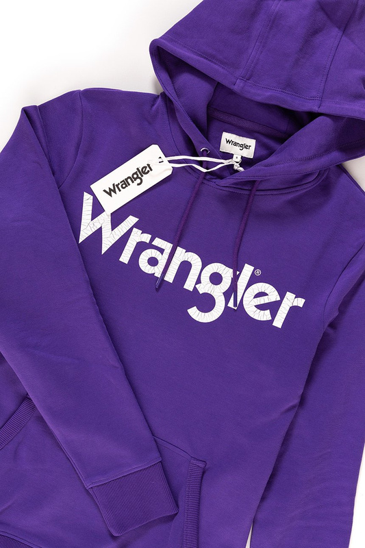 WRANGLER HOODIE TROPICAL PURPLE W6560IHW3 112130573