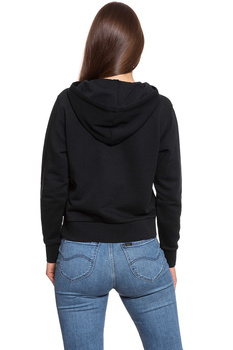 BLUZA WRANGLER LOGO HOODIE BLACK W6N4HA100 112130793