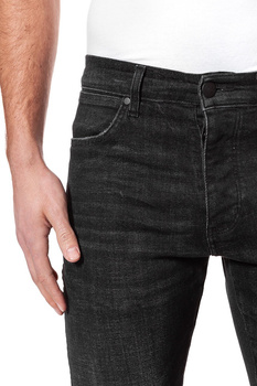 SPODNIE MĘSKIE WRANGLER SPENCER GRUNGE BLACK W16ANK20W 112127233