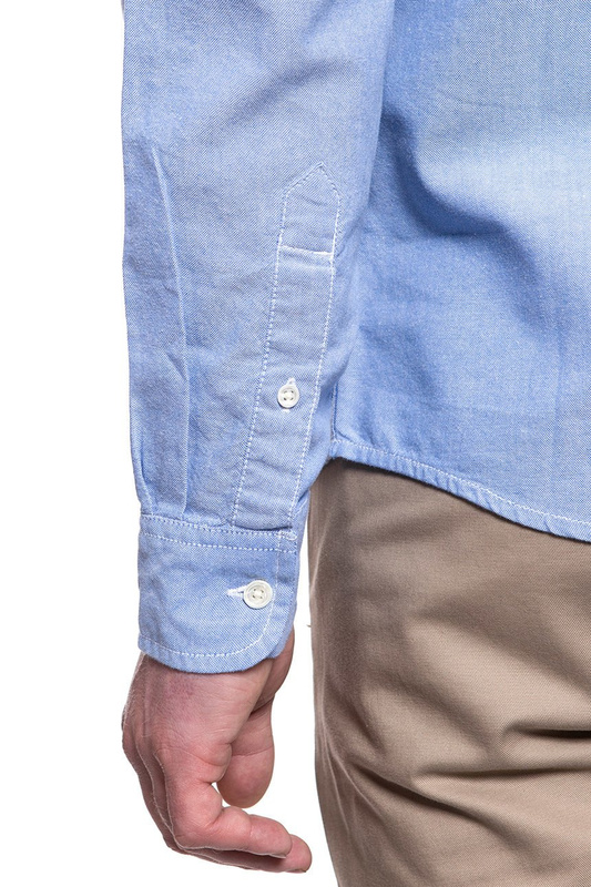 KOSZULA WRANGLER LS 1 PKT BUTTON DOWN CERULEAN BLUE W5A3BMXVT 112130025