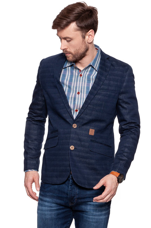 ANERKJENDT INDIE BLAZER DARK DENIM 8.413.102