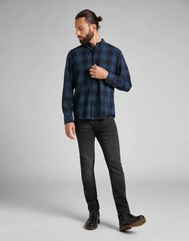 LEE RIVETED SHIRT MĘSKA KOSZULA INSIGINIA BLUE L66IMLSS 112140540