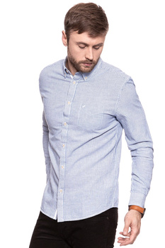 KOSZULA WRANGLER LS 1PKT BUTTON DOWN NAVY W5874OV35 112129582
