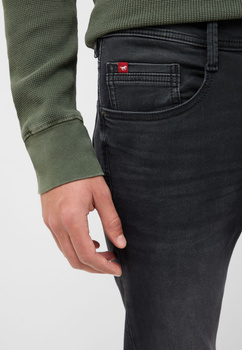 Męskie Spodnie jeansowe Mustang Style Oregon Slim K Denim Black 1017227 4000 883
