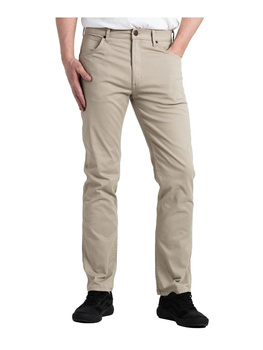 WRANGLER GREENSBORO MĘSKIE SPODNIE MATERIAŁOWE KHAKI W15QOF787 112320815