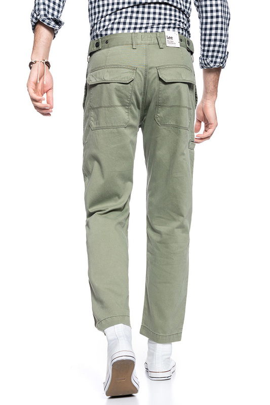 SPODNIE MĘSKIE LEE CARPENTER LICHEN GREEN L70YLD82 112118767