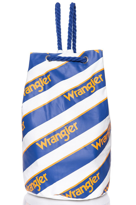 PLECAK WRANGLER B&Y BEACH BAG WHITE W0Y06UI12 112125828