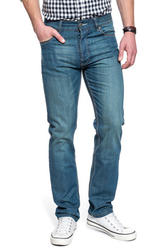 LEE COOPER SPODNIE MĘSKIE GREEN WASH LCJF001