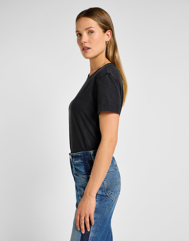 DAMSKA KOSZULKA LEE PERFECT TEE UNIONALL BLACK 112355164