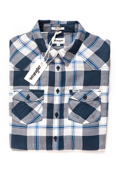 WRANGLER WESTERN SHIRT NAVY W512RLU35 112129268