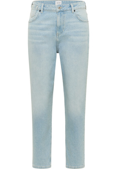 Damskie Spodnie jeansowe Mustang Style Charlotte Tapered Denim Blue 1016546 5000 412