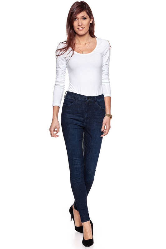 WRANGLER SUPER HIGH SKINNY TAINTED BLUE W27WSZ21H 112128196