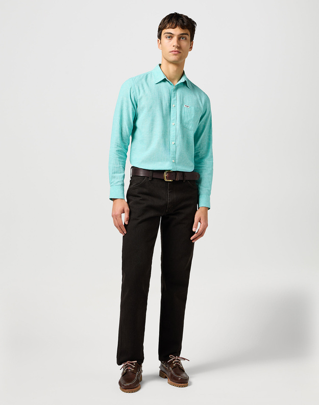 WRANGLER MĘSKI PASEK WRANGLER WEST BELT BROWN 112365274