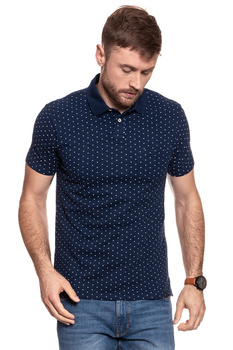 LEE POLKADOT POLO DEEP INDIGO L60UPZPS