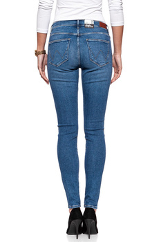 WRANGLER HIGH RISE SKINNY PIXI BLUE W27HFS17R 112128077