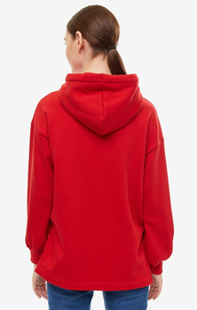 BLUZA DAMSKA LEE CHUNKY HOODY WARP RED L36CTTKG 112107826
