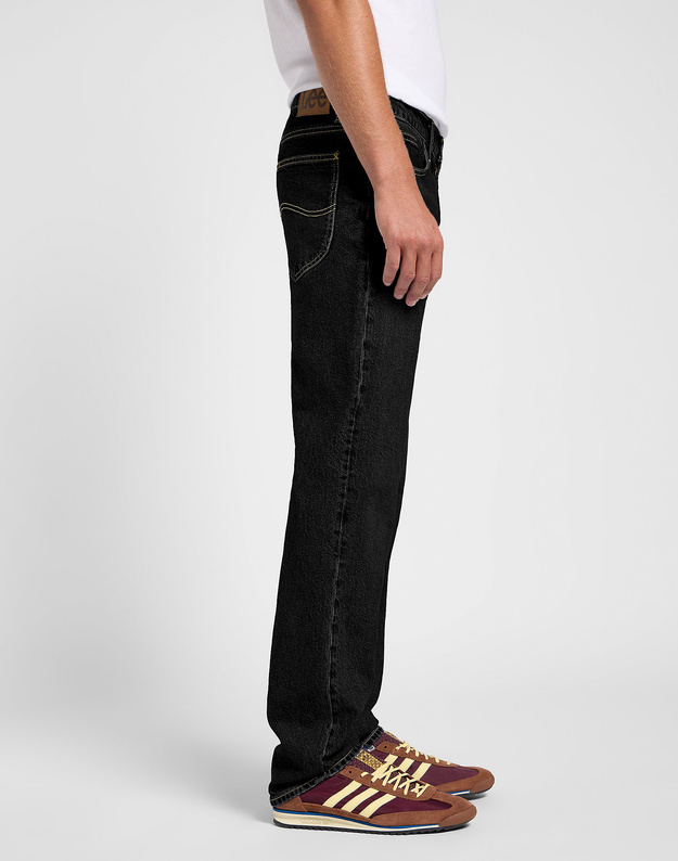 MESKIE SPODNIE  LEE WEST DEEP BLACK 112373323