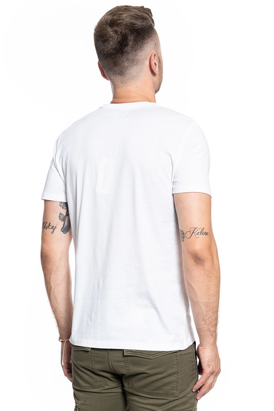 MĘSKI T-SHIRT WRANGLER SS GOOD TIMES TEE WHITE W7F8FK989 112131814