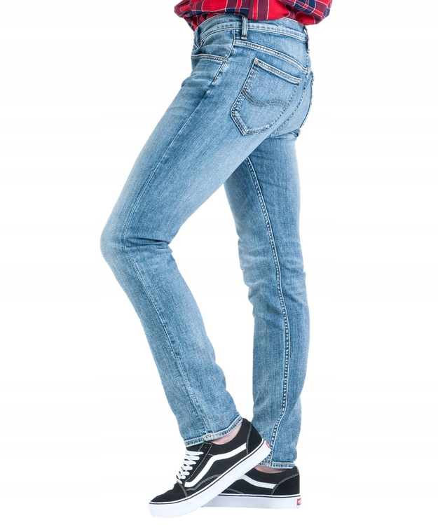 LEE RIDER MĘSKIE SPODNIE JEANSOWE BLUE TIME L701IQCH 112117460