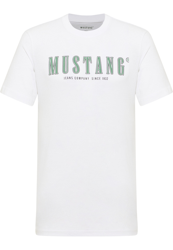 Męski T-Shirt Mustang Style Austin Bright White 1016281 2007