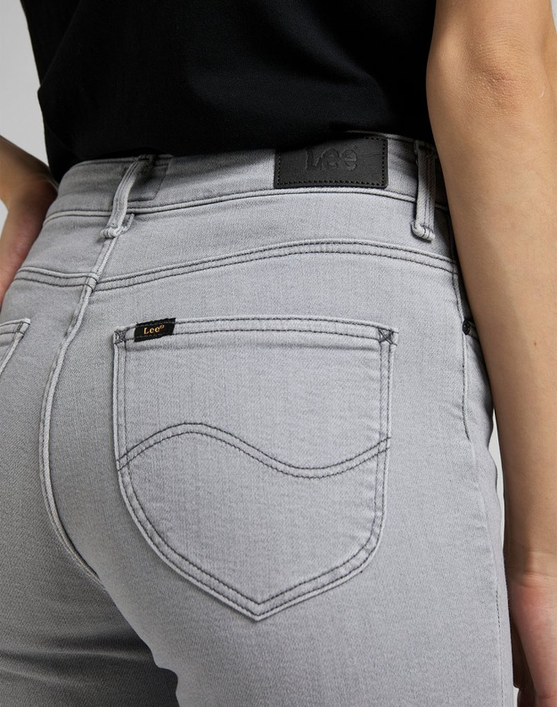DAMSKIE SPODNIE JEANSOWE LEE Scarlett High LIGHT GREY L626SXCM 112114406