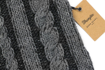 WRANGLER CABLE DARK GREY MEL SZALIK W0S09U206