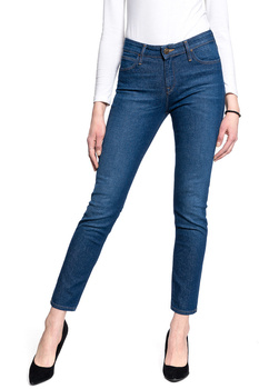 LEE ELLY DAMSKIE SPODNIE JEANSOWE DARK GARNER L305DJUV 112105980