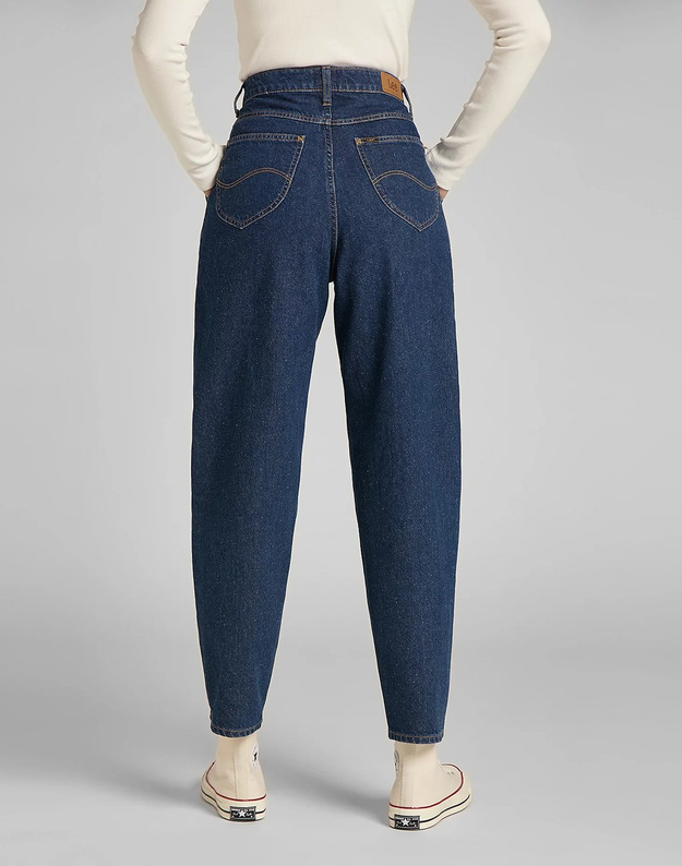 DAMSKIE SPODNIE JEANSOWE LEE PLEATED STELLA TAPER DK STONE BOLTON L30VOMIK 112139819