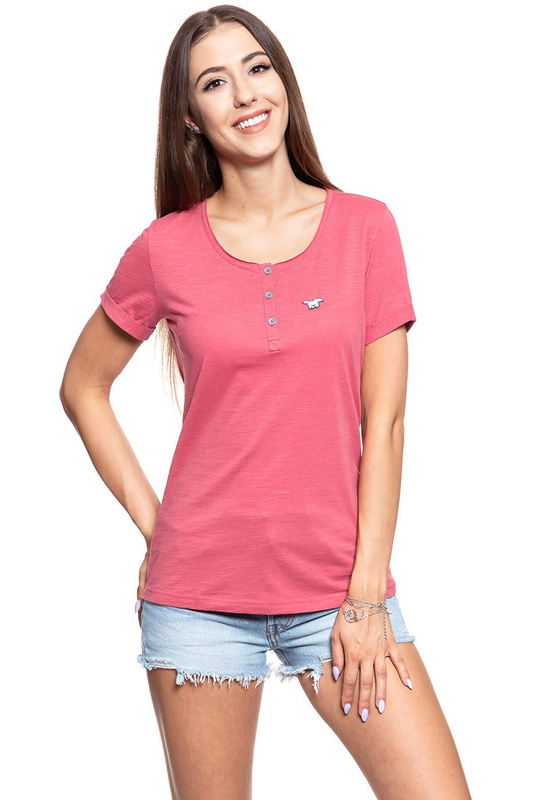 MUSTANG T SHIRT DAMSKI Alexia Henley Slate Rose 1009447 8271