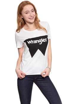 WRANGLER T SHIRT DAMSKI FESTIVAL TEE OFFWHITE W7016EV02 112130889