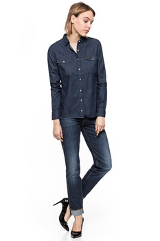 LEE SLIM WESTERN MIDNIGHT BLAUW # L47WZKWTS
