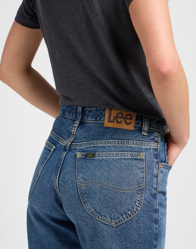 DAMSKIE SPODNIE LEE RIDER CLASSIC CLASSIC INDIGO 112341354