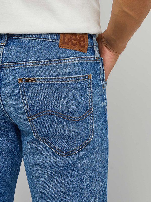 MESKIE SPODNIE LEE DAREN ZIP FLY INDIGO VINTAGE 112346324