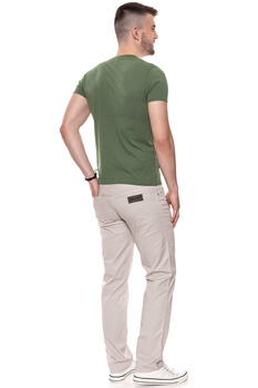 KOSZULKA WRANGLER SS LOGO TEE OLIVINE W7A86D3FR 112131296