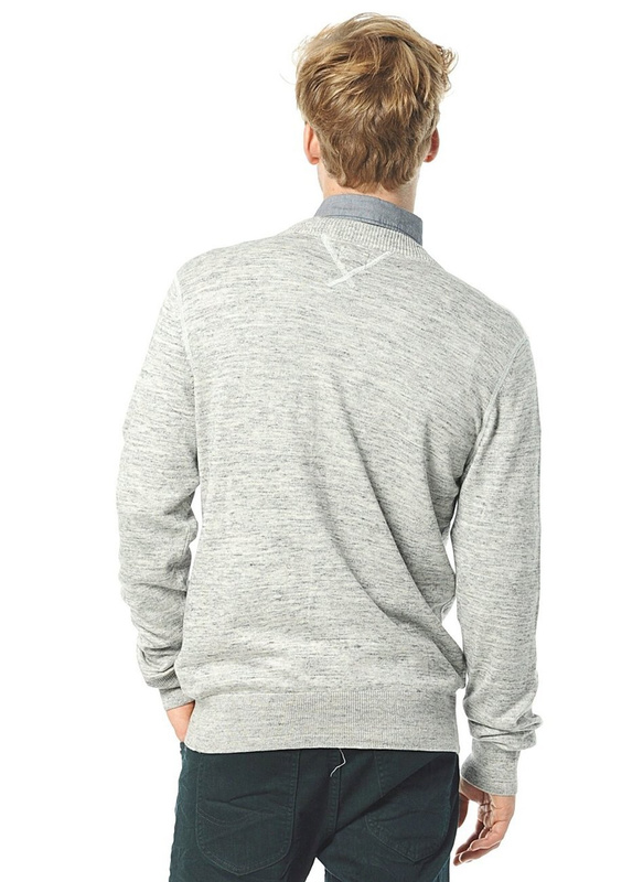 LEE CARDIGAN GREY MELE L649OB37