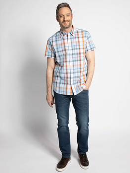 WRANGLER SS 1PKT SHIRT WHITE W5M44M989 112130227
