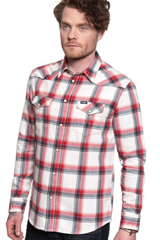 KOSZULA MĘSKA WRANGLER LS WESTERN SHIRT RAINY DAY W5A0T2XGI 112129944
