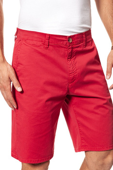 KRÓTKIE SPODENKI WRANGLER CHINO SHORT SCARLET RED W14AMM14A 112126566