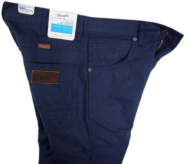 WRANGLER SPODNIE MĘSKIE ARIZONA STRETCH NAVY W12O47114      $    