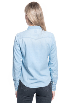DAMSKA KOSZULA JEANSOWA LEE REGULAR WESTERN SHIRT SUMMER BLUE L45SBINJ 112110464