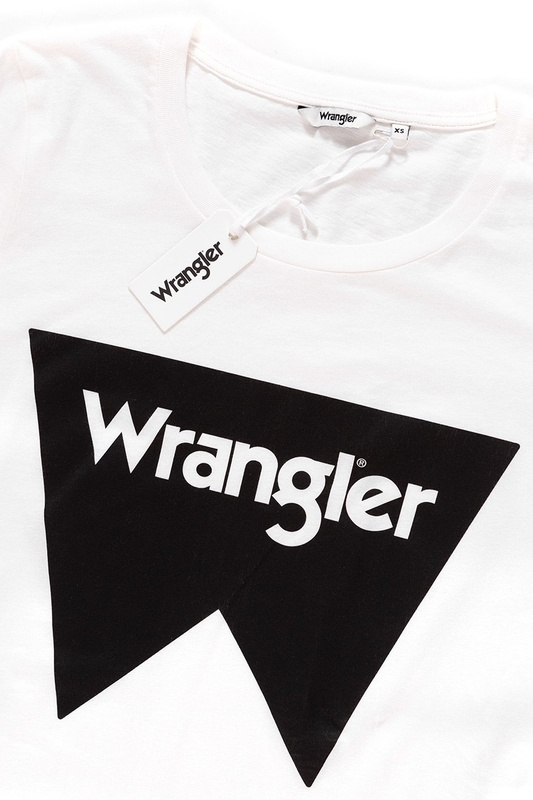 WRANGLER T SHIRT DAMSKI FESTIVAL TEE OFFWHITE W7016EV02 112130889