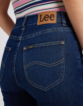 LEE DAMSKIE SPODNIE JEANSOWE ULC SKINNY DEEPEST DARK 112351235 L35V016198