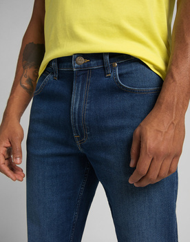 LEE BROOKLYN STRAIGHT MĘSKIE SPODNIE JEANSOWE MID WORN IN RAY L452NOWH 112110169