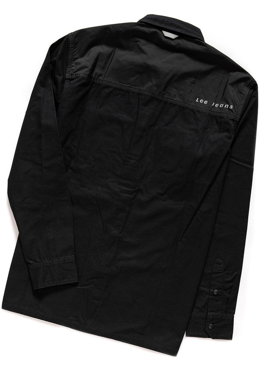 KOSZULA LEE TECHNICAL WHIZZIT SHIRT BLACK L68FUX01 112117107