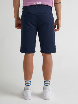 MĘSKIE SZORTY MATERIAŁOWE LEE REGULAR CHINO SHORT DEEP NAVY 112332254