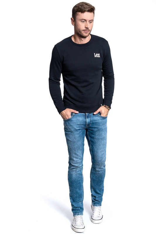 BLUZA LEE LOGO SWEAT BLACK L82QFB02 112122145