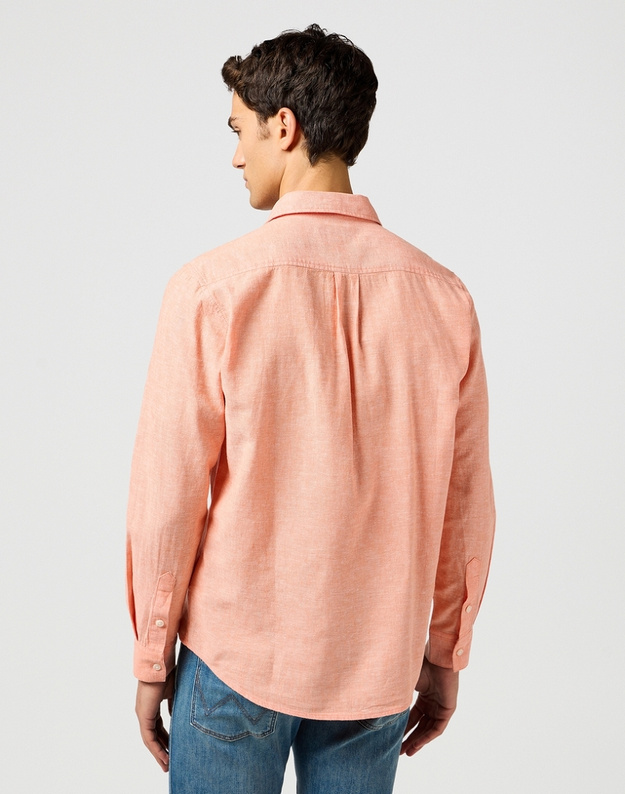 MESKA KOSZULA WRANGLER 1 PKT SHIRT FLAMINGO 112362752