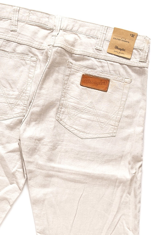 WRANGLER COLTON SHORTS EGGSHELL W15V7418N 
